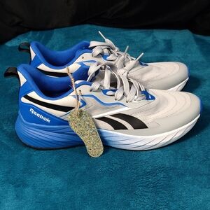 Reebok Verse Blue Gray Black White Running Sneaker Athletic Men’s Size 11